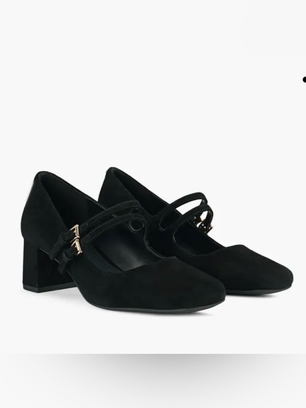 Brand New in Box Women's Michael Kors Black Mary Jane Block Heel Pumps